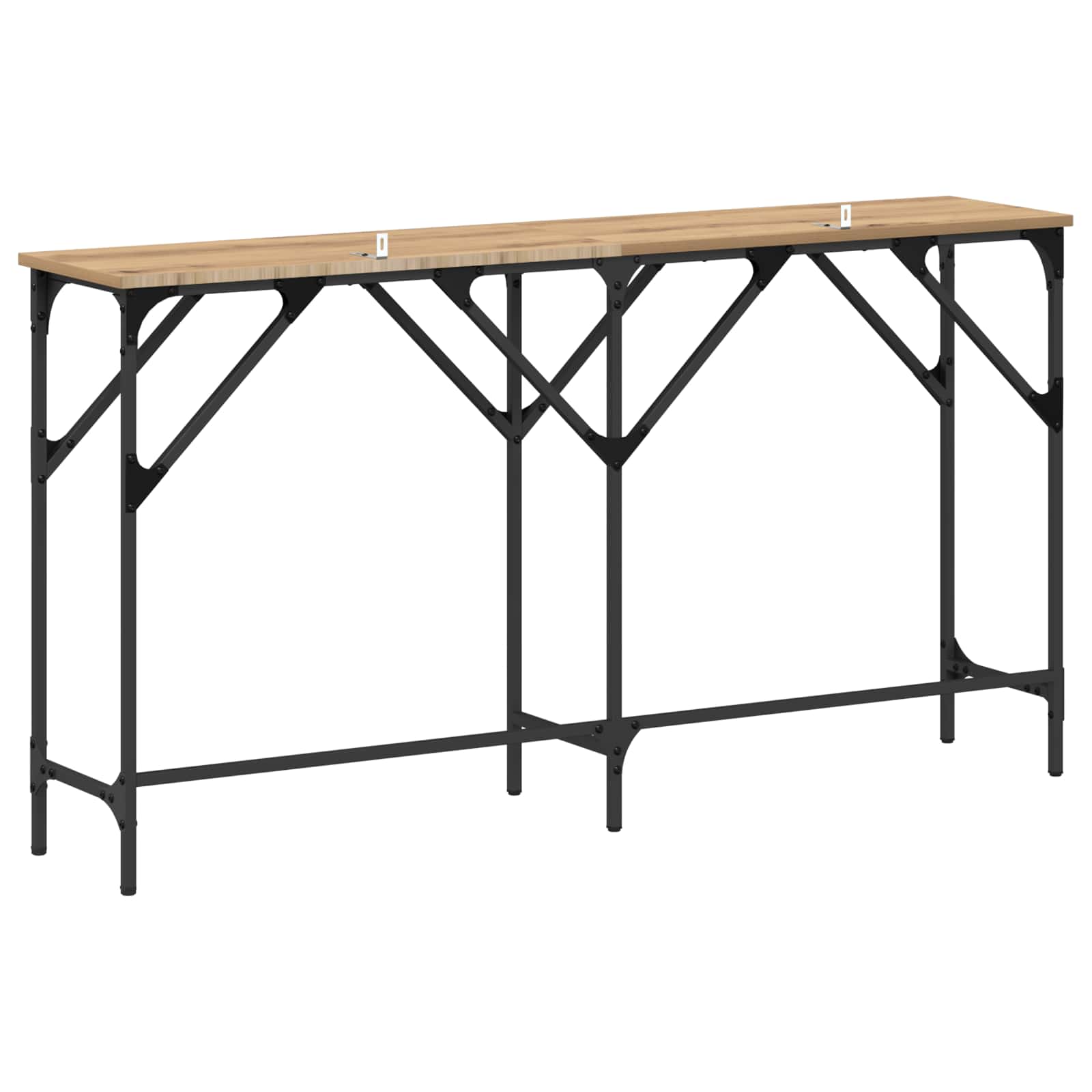 Konsoles galds artisan ozols 140 x 29 x 75 cm