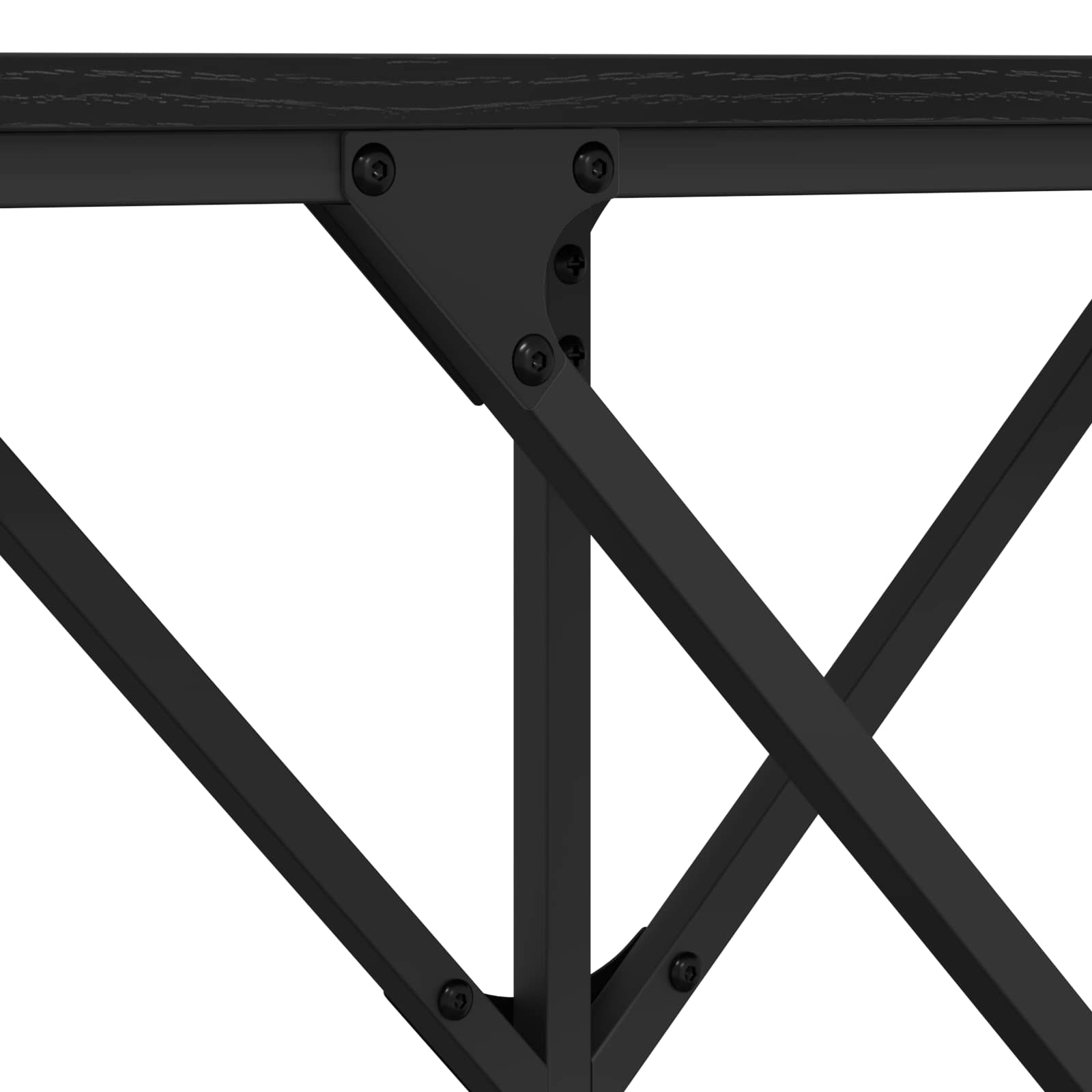 Konsoles galds Melns ozols 140 x 29 x 75 cm