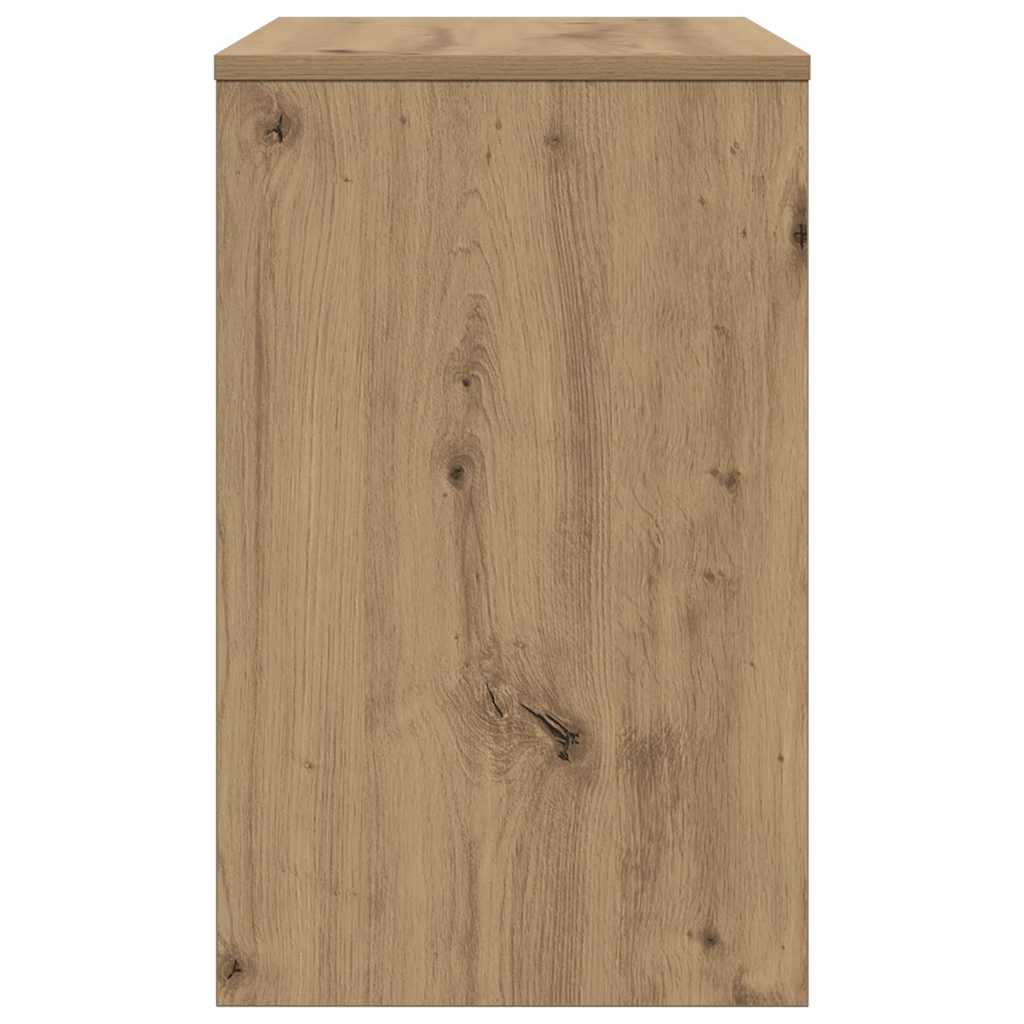 Lizdinių kavos stalas 3 pcs artisano ąžuolo 60 x 35 x 56 cm