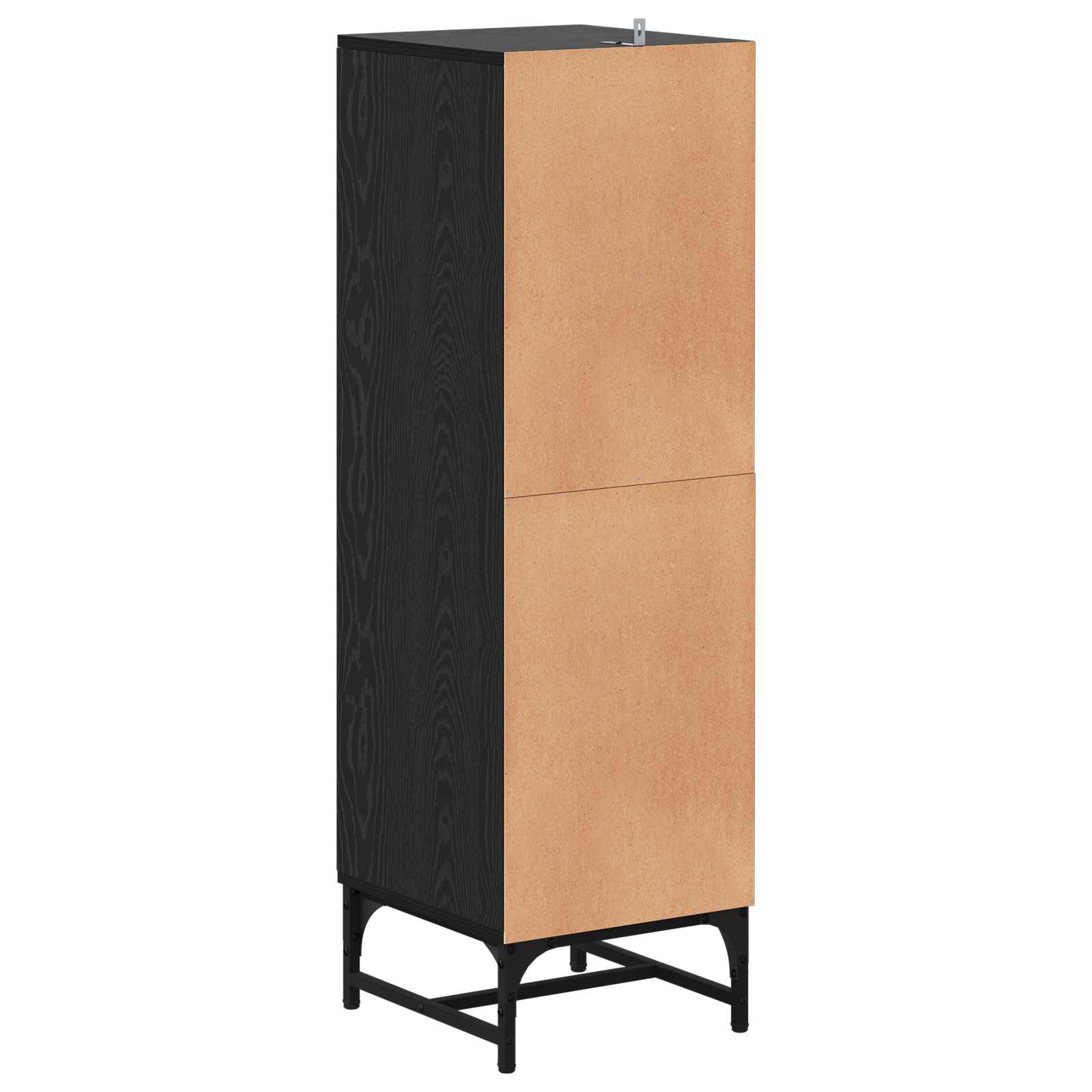 Kabatas Ozolkoka melns 35 x 37 x 117 cm