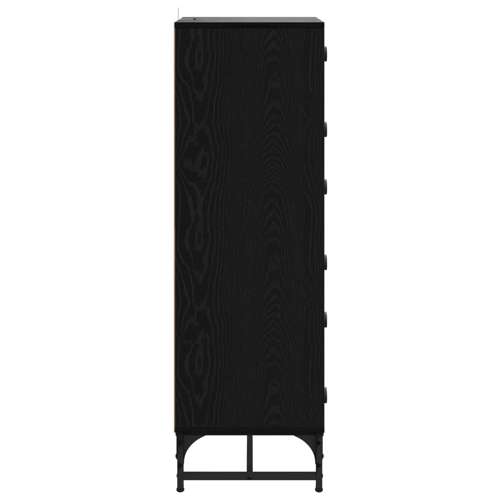 Kabatas Ozolkoka melns 35 x 37 x 117 cm