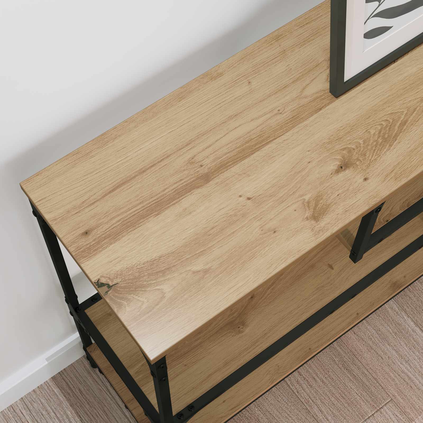 Konsoles galds Amatnieku ozols 100 x 30 x 75 cm