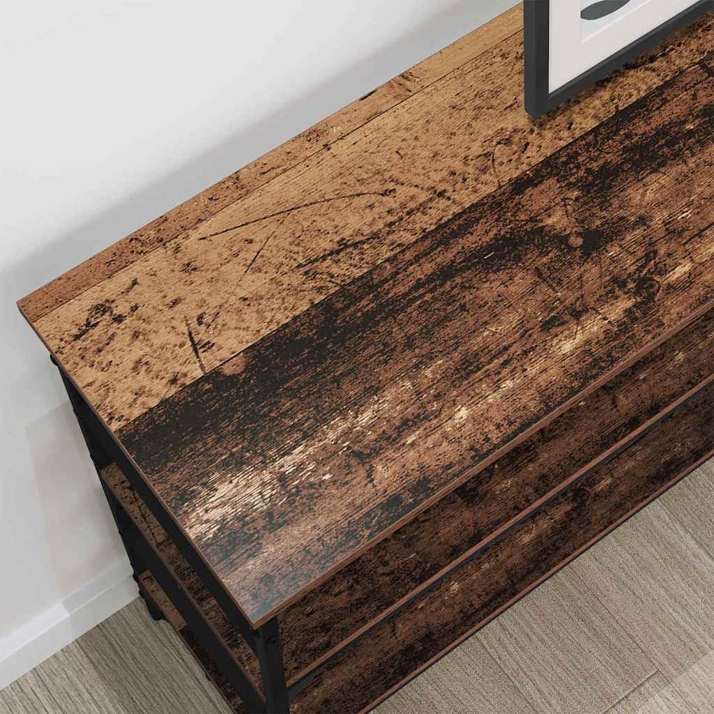Konsolinis stalas Senas medis 100 x 32 x 75 cm Apdirbta mediena