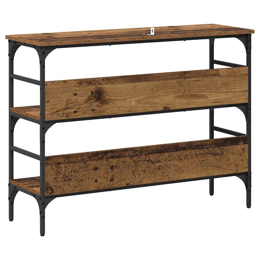 Konsolinis stalas Senas medis 100 x 32 x 75 cm Apdirbta mediena