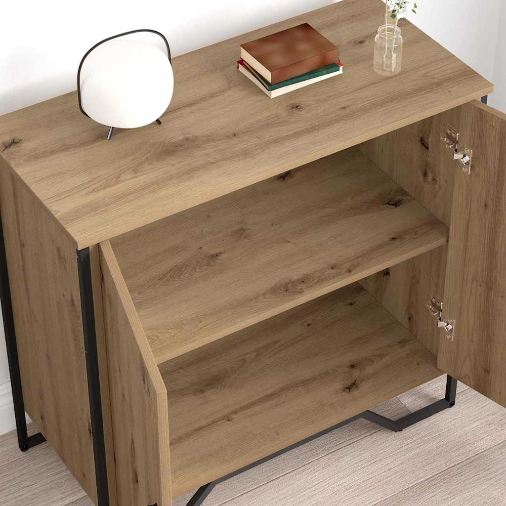 Kabalas artisano ąžuolo 78 x 35.5 x 74.5 cm Apdirbta mediena