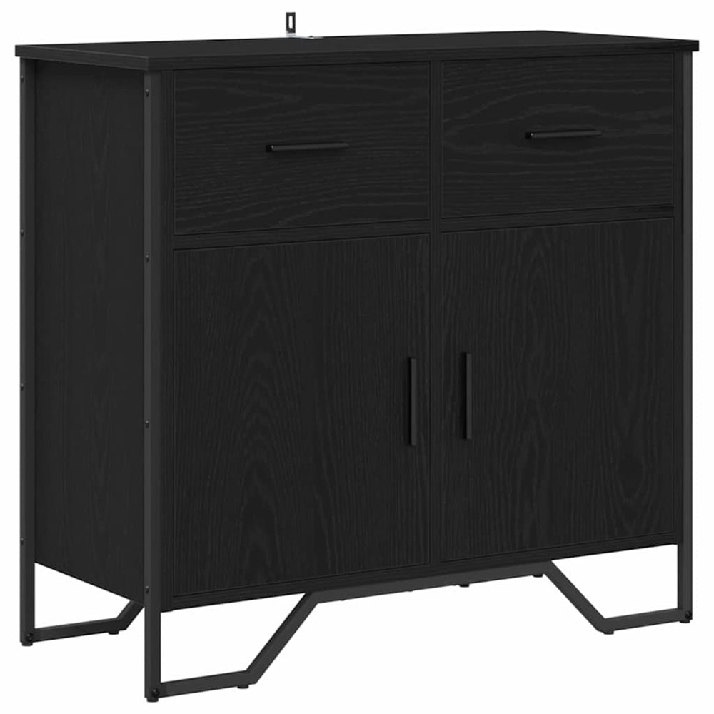 Kabalas juoda ąžuolo 79.5 x 35.5 x 74.5 cm Apdirbta mediena