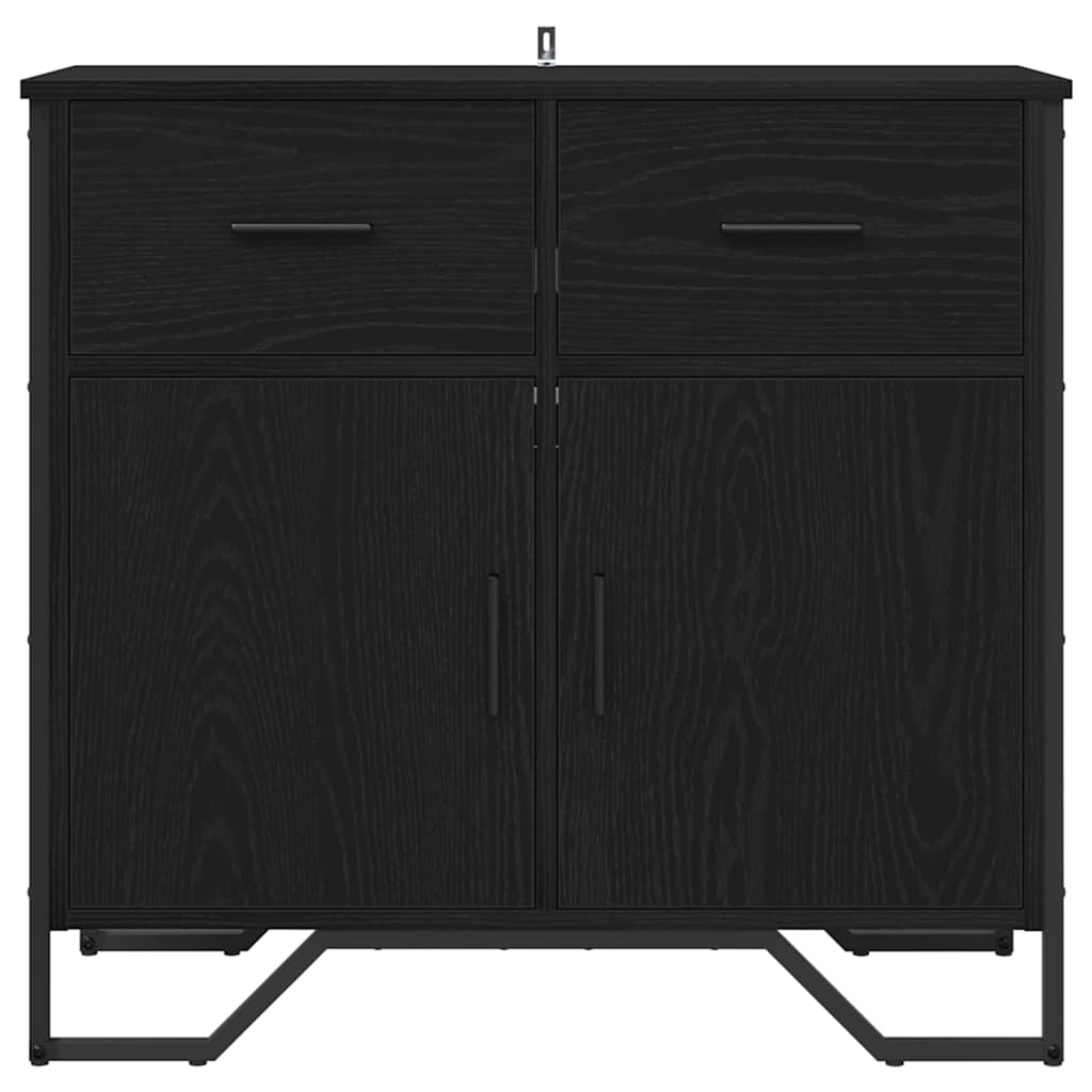Kabalas juoda ąžuolo 79.5 x 35.5 x 74.5 cm Apdirbta mediena