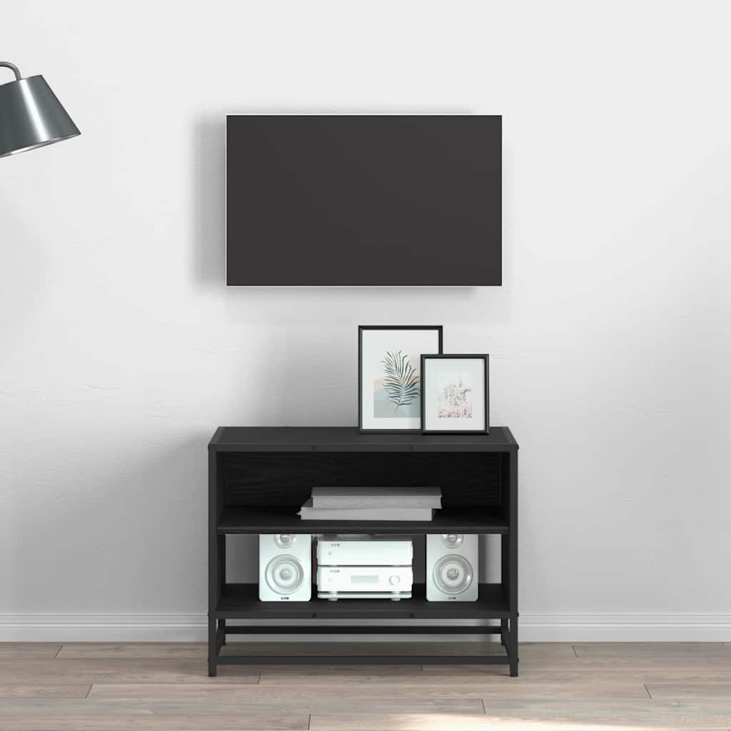 TV vienetai Juodas ąžuolas 61 x 40 x 46 cm Apdirbta mediena