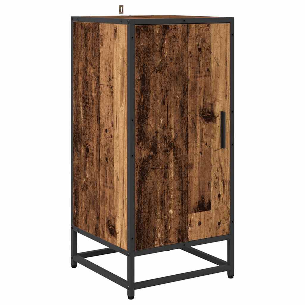 Reclaimed Wood Cabinet 35 x 35.5 x 76 cm Processed wood