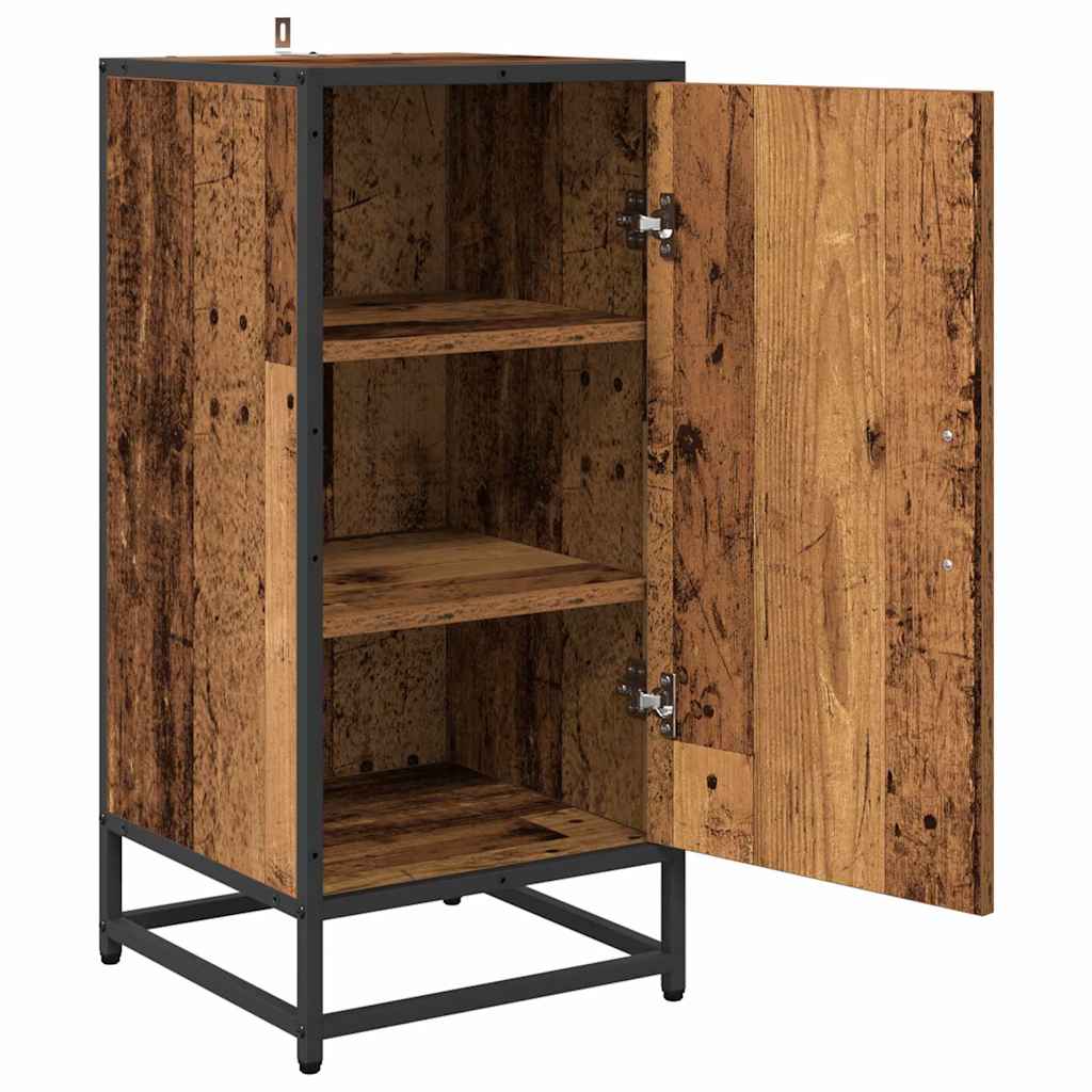 Reclaimed Wood Cabinet 35 x 35.5 x 76 cm Processed wood