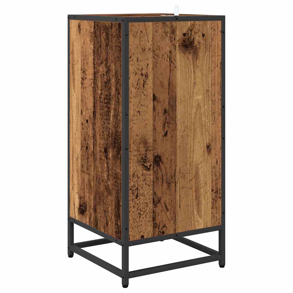 Reclaimed Wood Cabinet 35 x 35.5 x 76 cm Processed wood