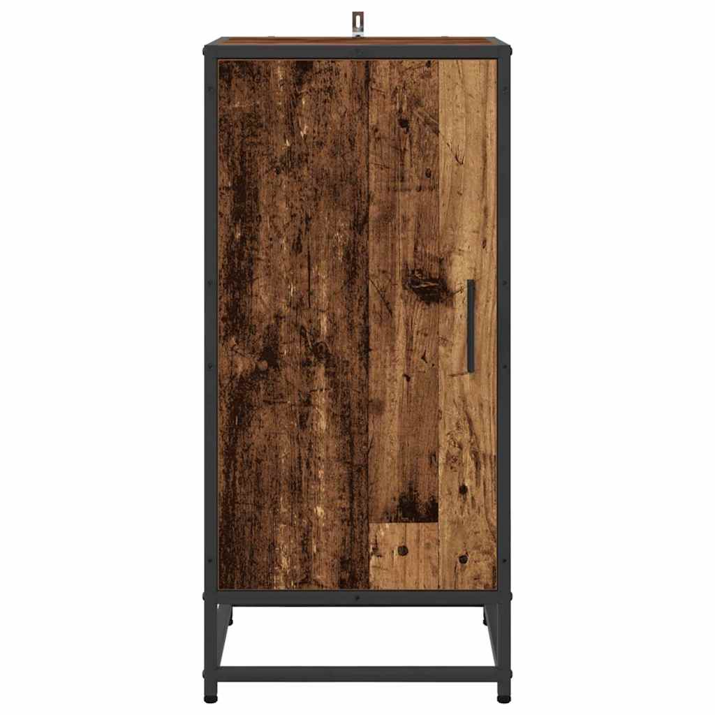 Reclaimed Wood Cabinet 35 x 35.5 x 76 cm Processed wood