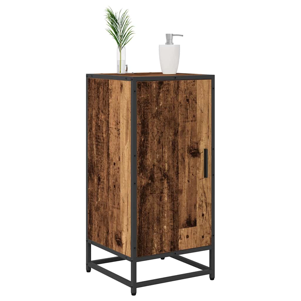 Reclaimed Wood Cabinet 35 x 35.5 x 76 cm Processed wood