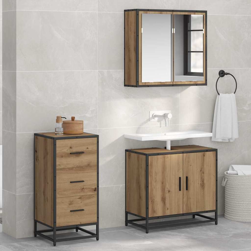 Kabalas Craftsmen Oak 35.5 x 35 x 76 cm