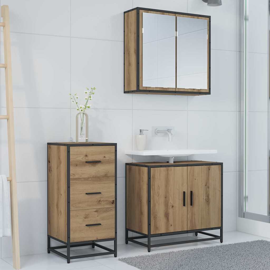 Kabalas Craftsmen Oak 35.5 x 35 x 76 cm