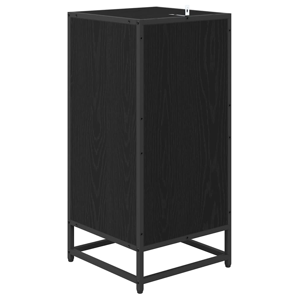 Kabalas juoda ąžuolo 35.5 x 35 x 76 cm Apdirbta mediena