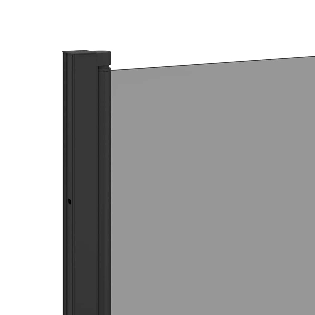 Dušo kabineto uždanga Juoda 130 x 138 cm ESG stiklas ir aliuminis