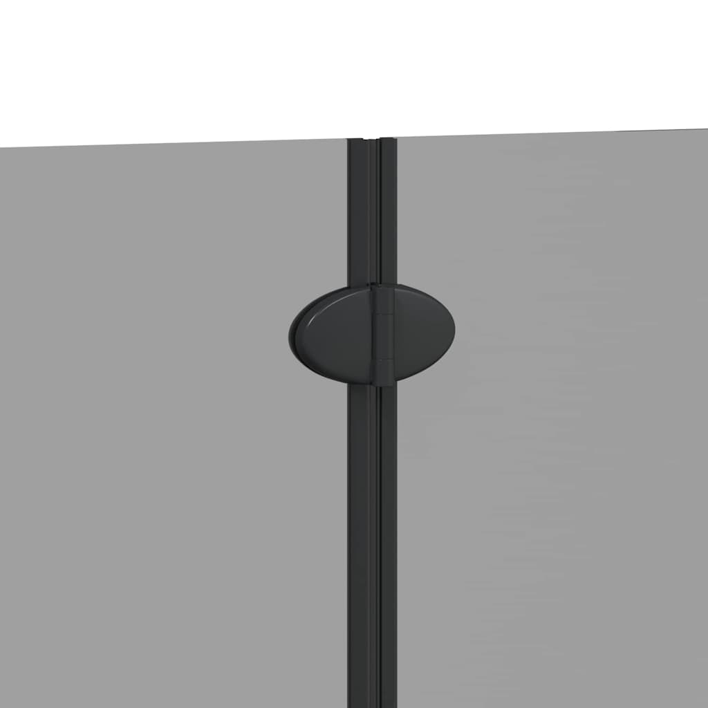 Dušo kabineto uždanga Juoda 95 x 140 cm