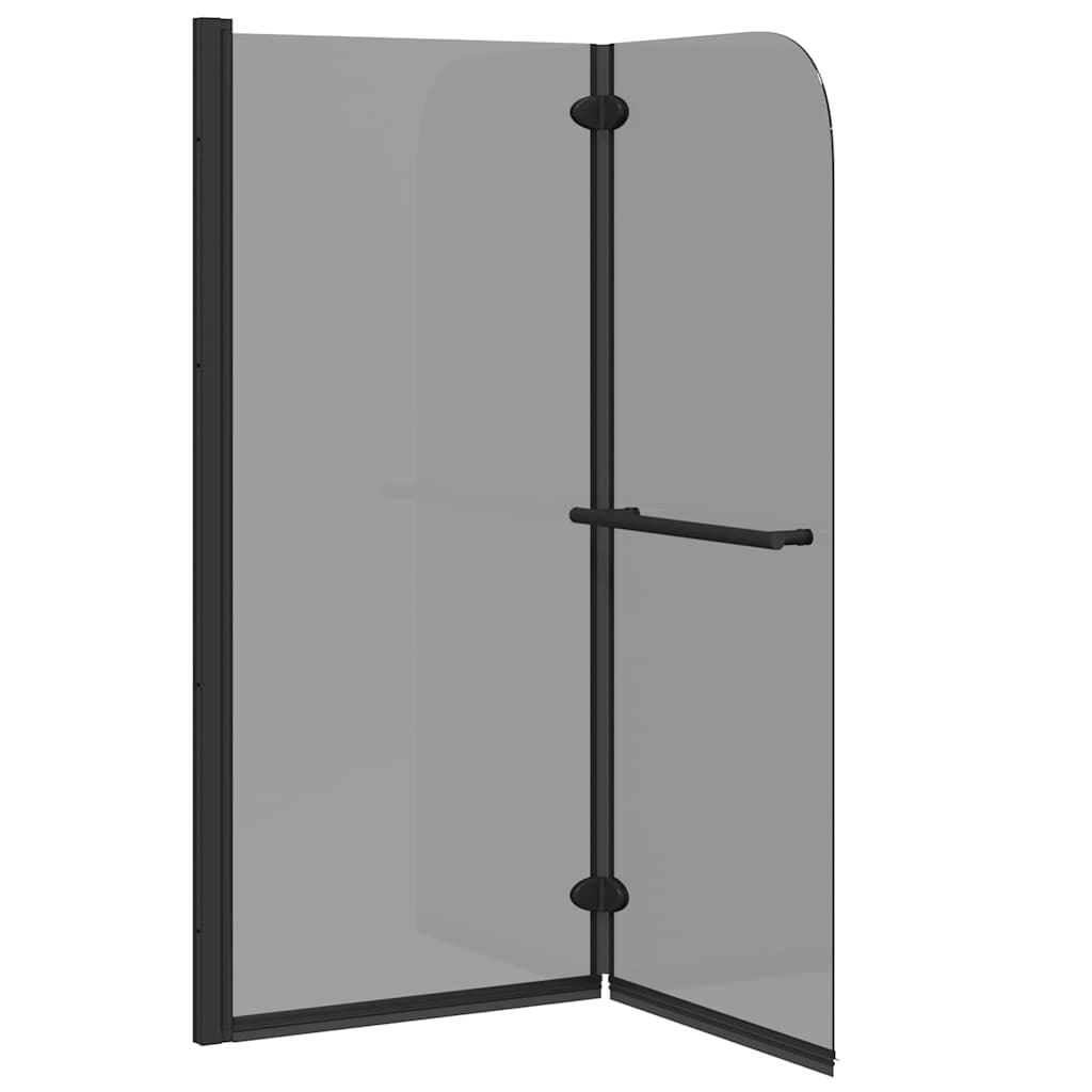 Dušo kabineto uždanga Juoda 95 x 140 cm