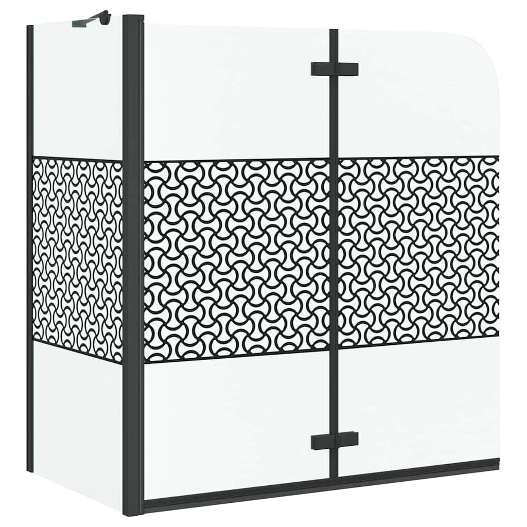 Vanna Apsauga Ģeometriska Melna 120 x 67 x 129 cm
