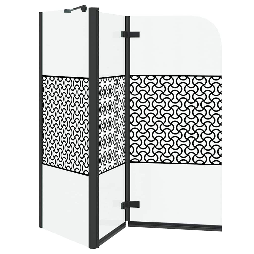 Vanna Apsauga Ģeometriska Melna 120 x 67 x 129 cm