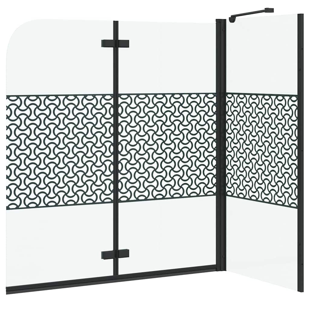 Vanna Apsauga Ģeometriska Melna 120 x 67 x 129 cm