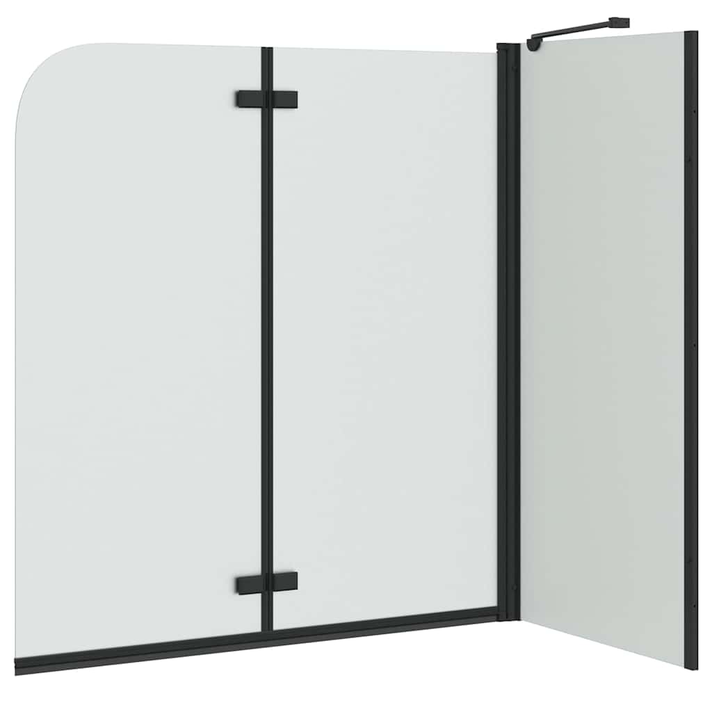 Dušo kabineto uždanga Juoda 120 x 68 x 130 cm
