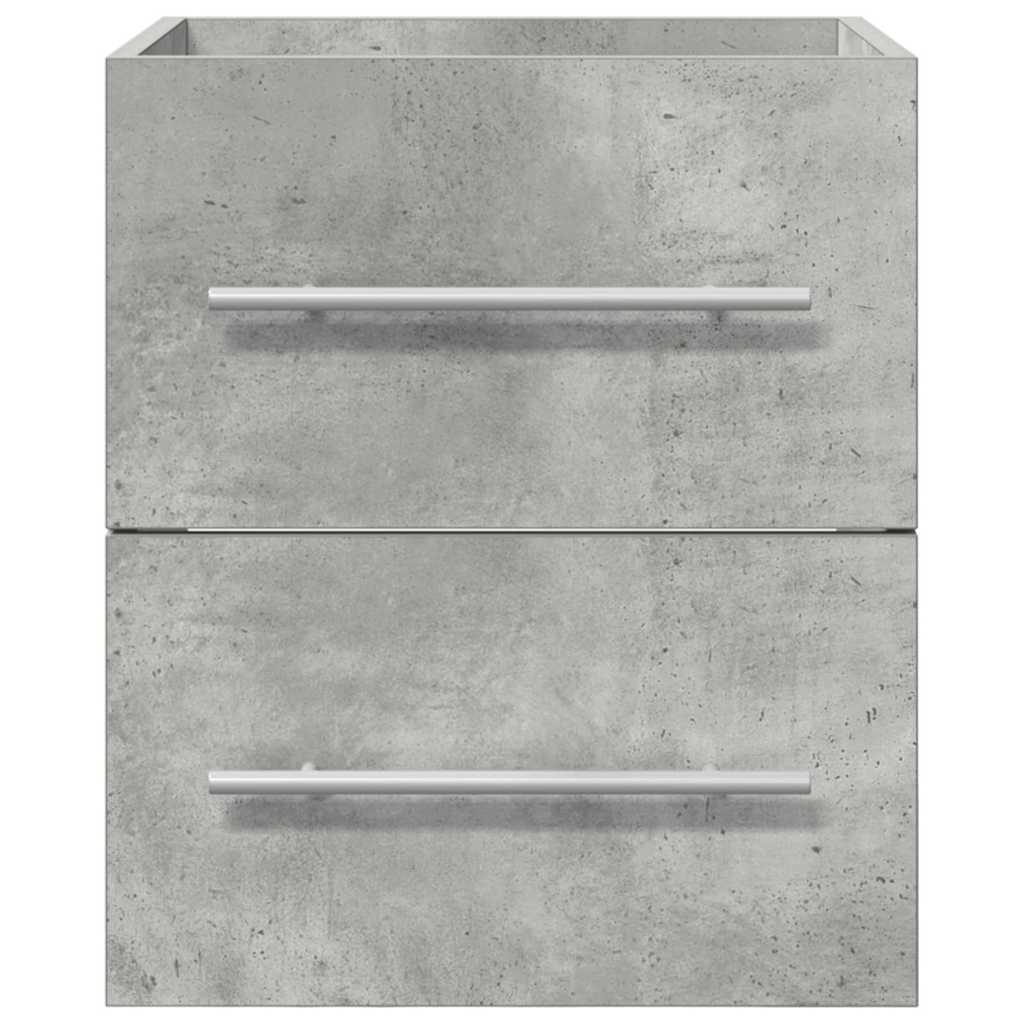 Wash basin cabinet with drawer Concrete grey 38.5 x 41 x 48 cm