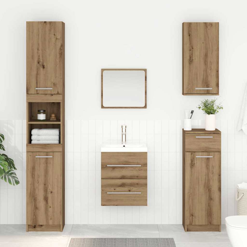 Washbasin cabinet Oak Artisan 38.5 x 41 x 48 cm