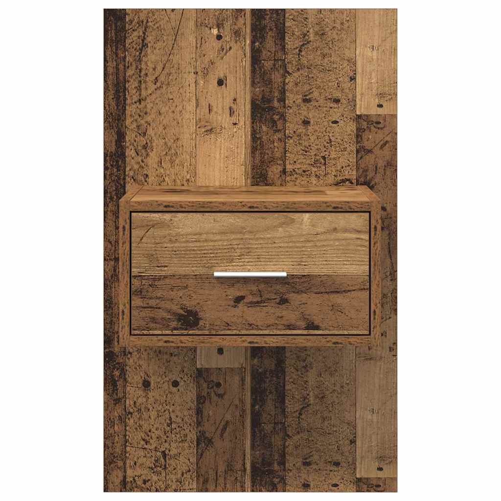 Šalia lovos spintelė 2 pcs Senas medis 50 x 32,5 x 80cm