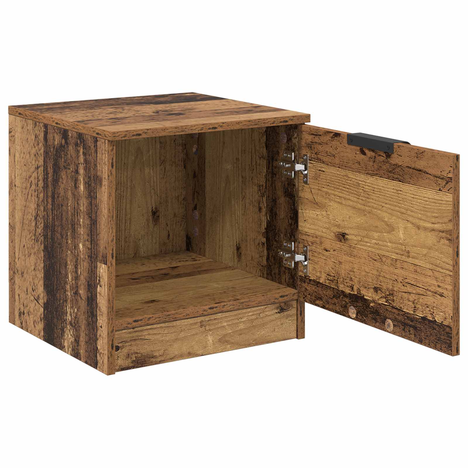 Lovos spintelė su stalčių 2 pcs Senas medis 40 x 39 x 40cm