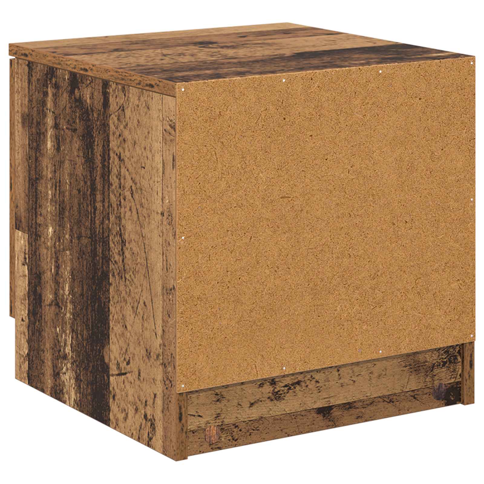 Lovos spintelė su stalčių 2 pcs Senas medis 40 x 39 x 40cm