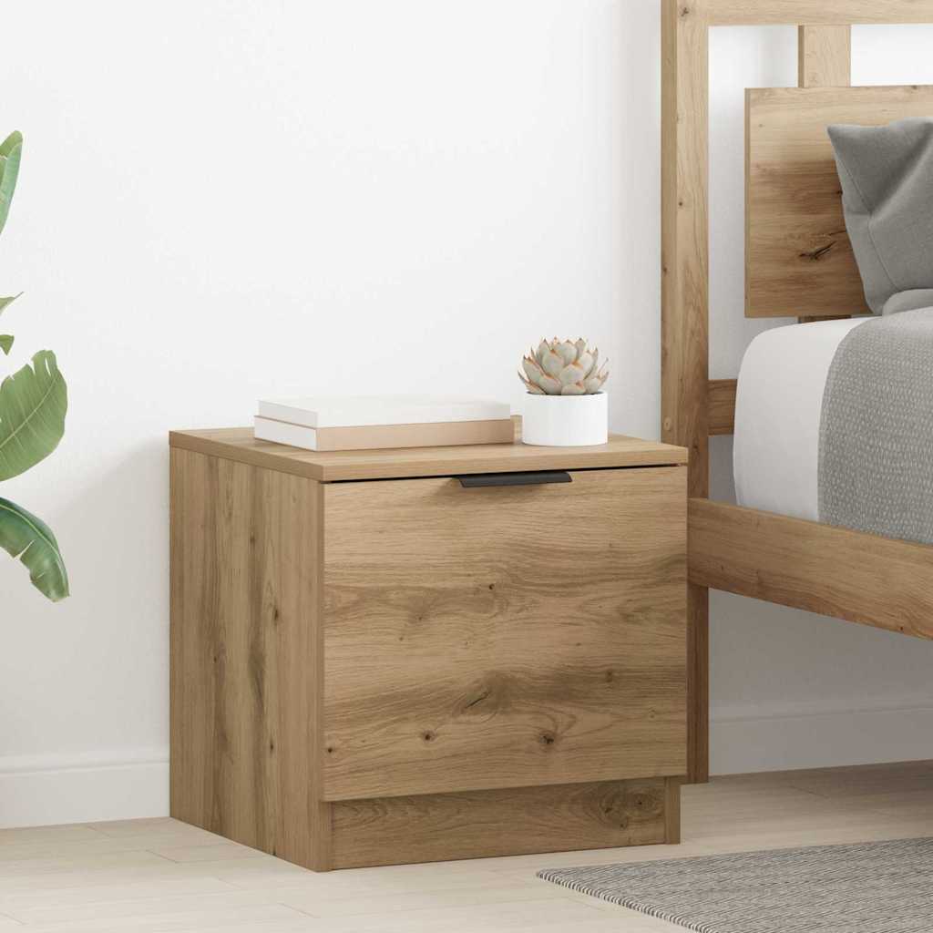 Bedside cabinet 2 pcs Artisan oak 40 x 39 x 40cm