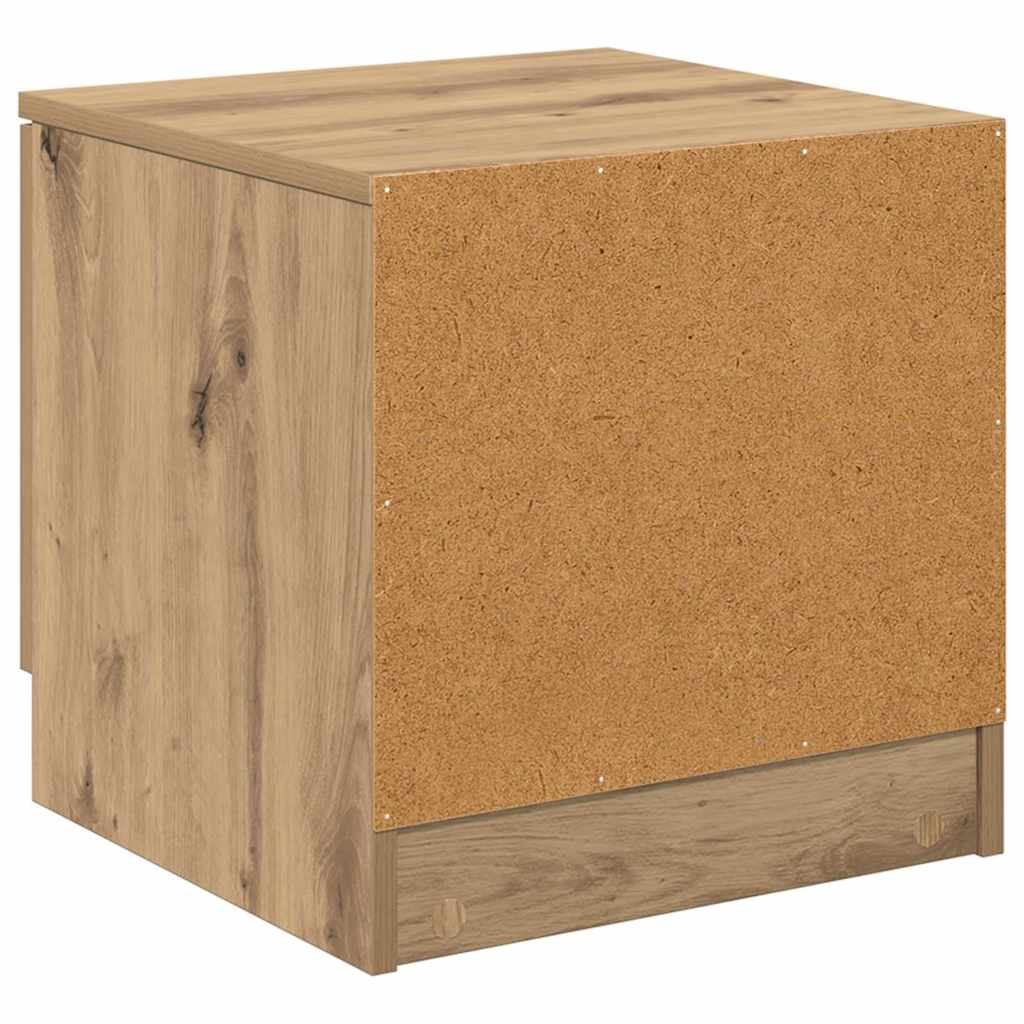 Bedside cabinet 2 pcs Artisan oak 40 x 39 x 40cm