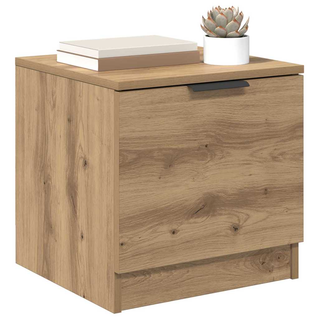 Bedside cabinet 2 pcs Artisan oak 40 x 39 x 40cm
