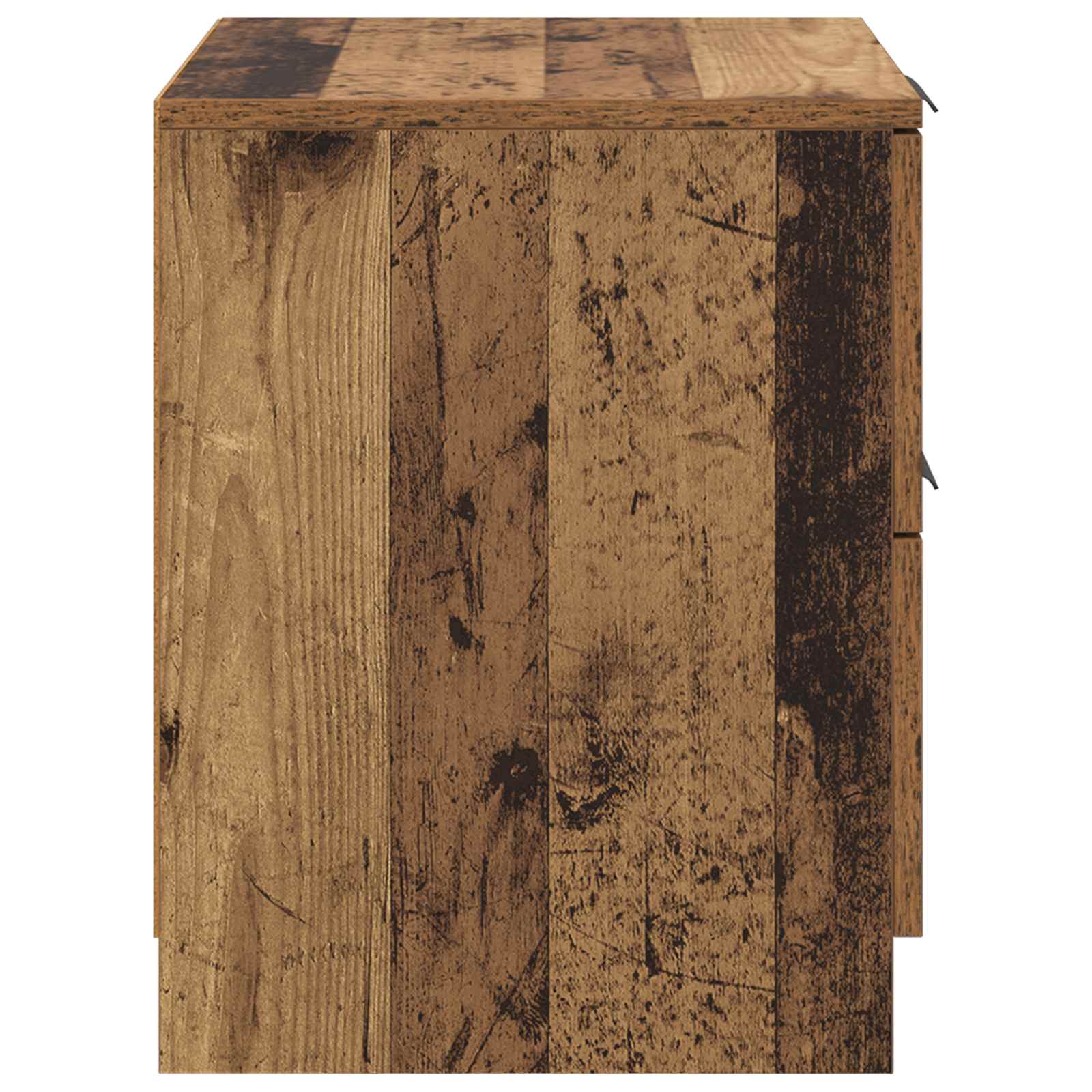Šalia lovos spintelė 2 pcs Senas medis 45 x 39 x 50 cm