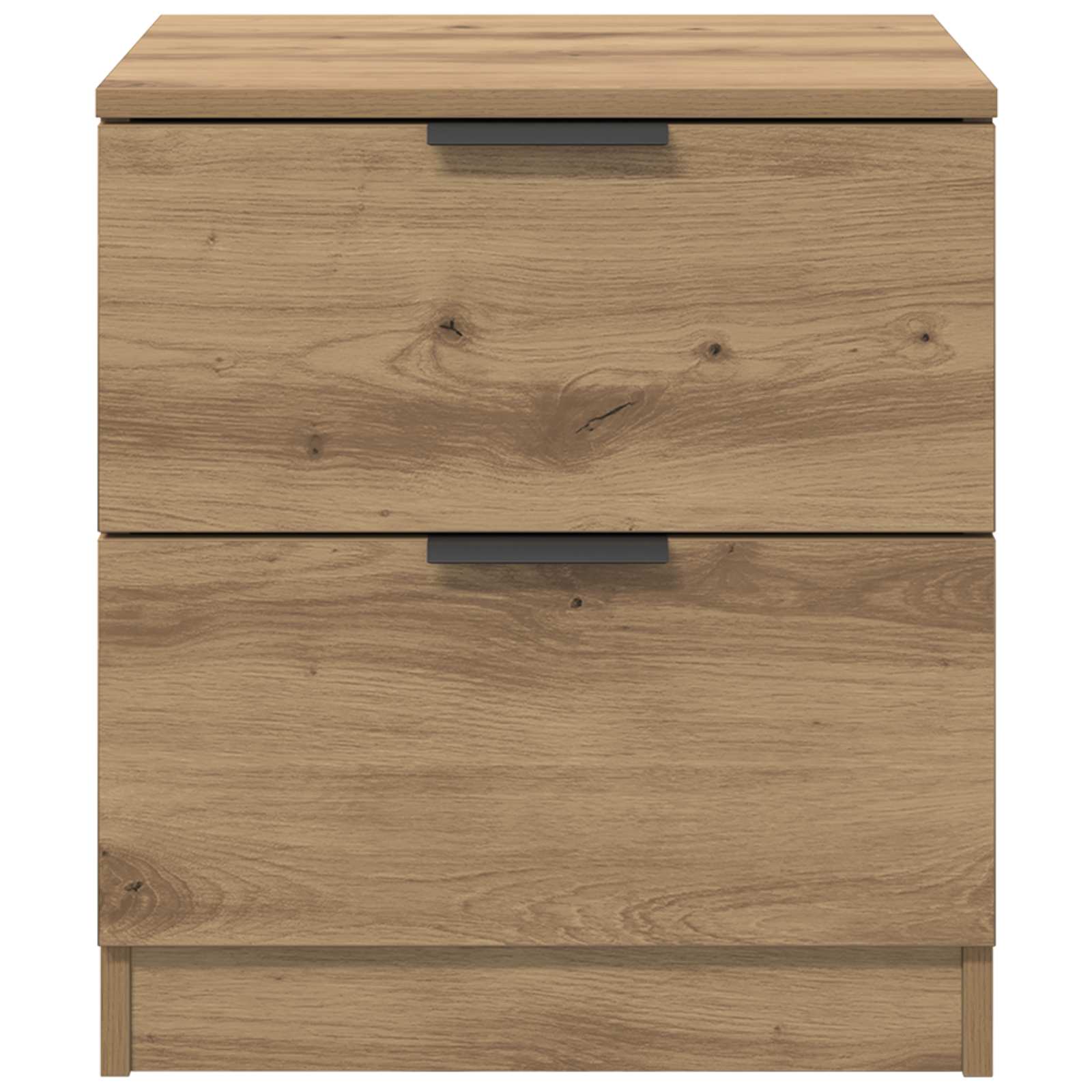 Šalia lovos spintelė 2 pcs Amatininkų ąžuolas 45 x 39 x 50 cm