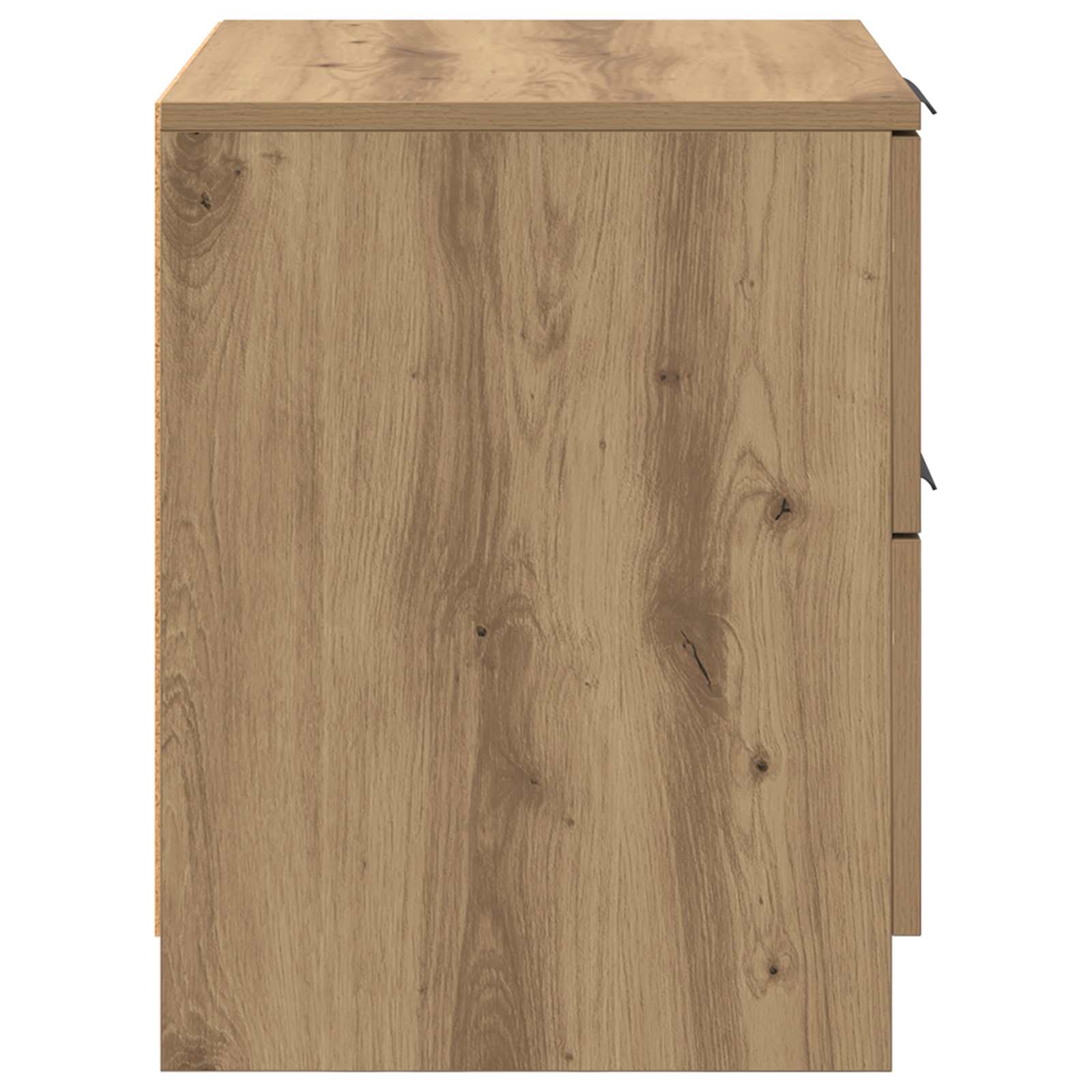 Šalia lovos spintelė 2 pcs Amatininkų ąžuolas 45 x 39 x 50 cm