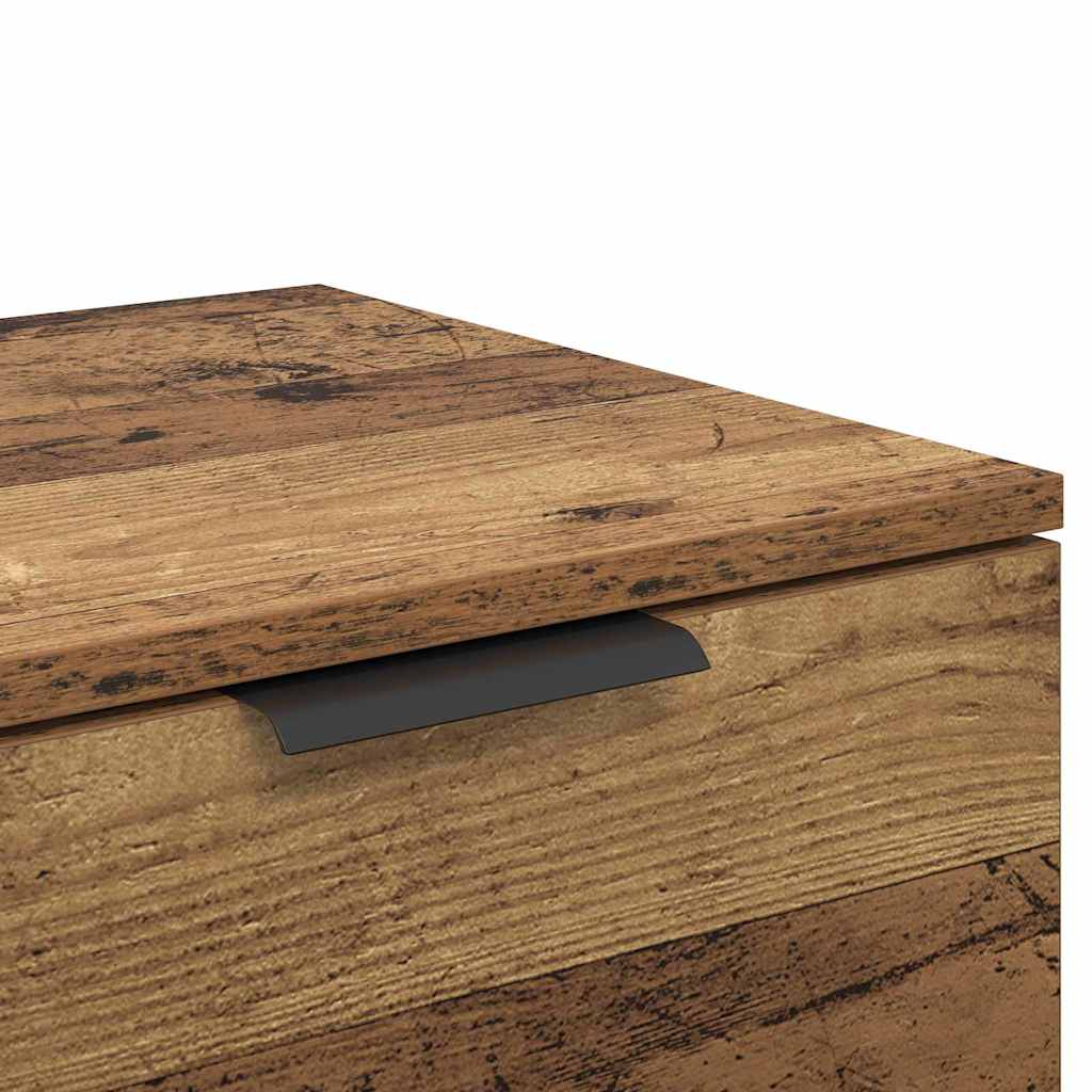 Bedside cabinet with drawers 2 pcs Reclaimed wood 40 x 39 x 40cm