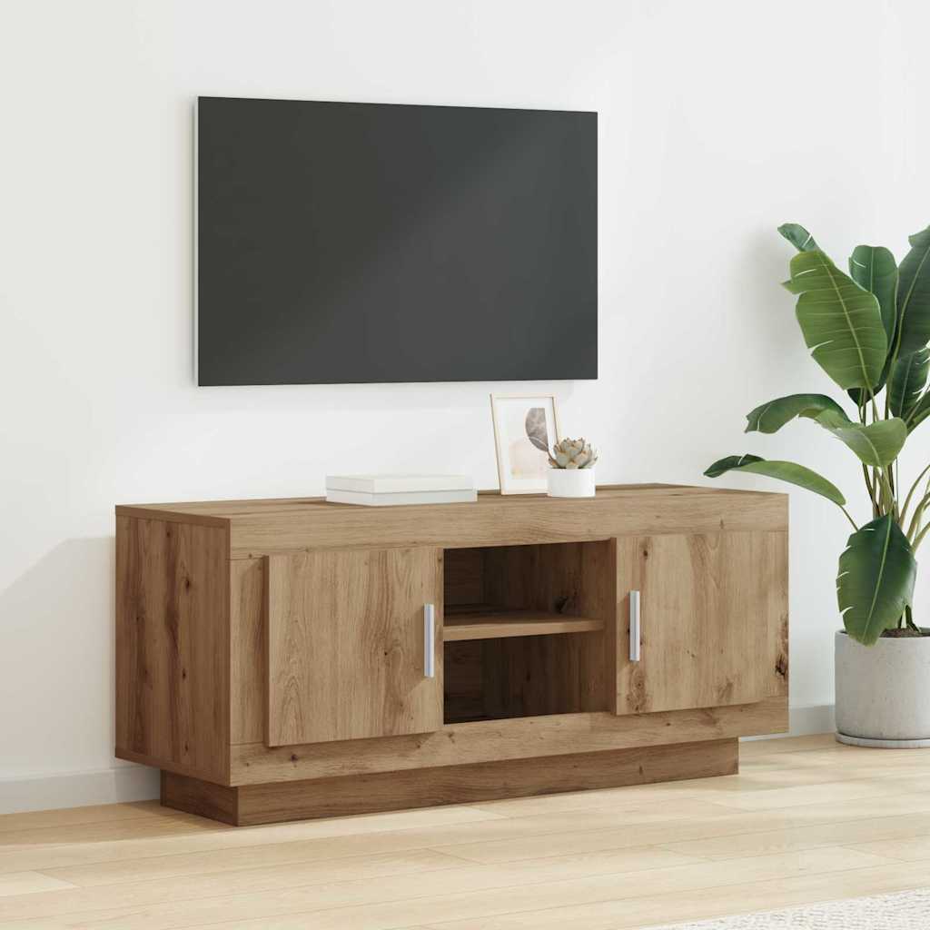 Televizoriaus spintelė Amatininkų ąžuolas 102 x 35 x 45 cm
