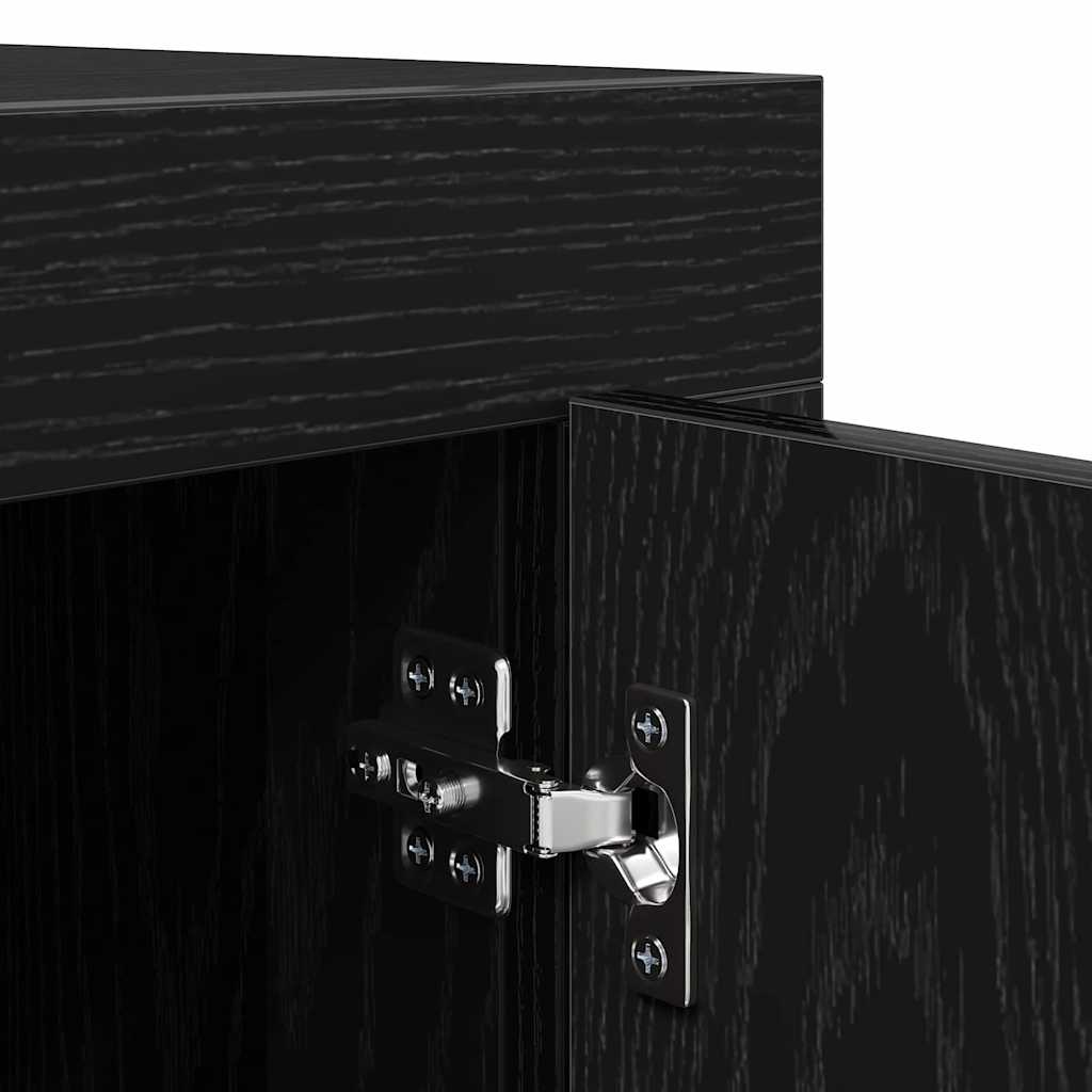 TV Cabinet Black Oak 102 x 35 x 45 cm