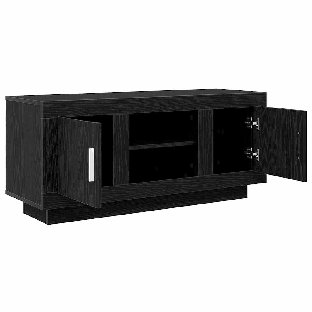 TV Cabinet Black Oak 102 x 35 x 45 cm