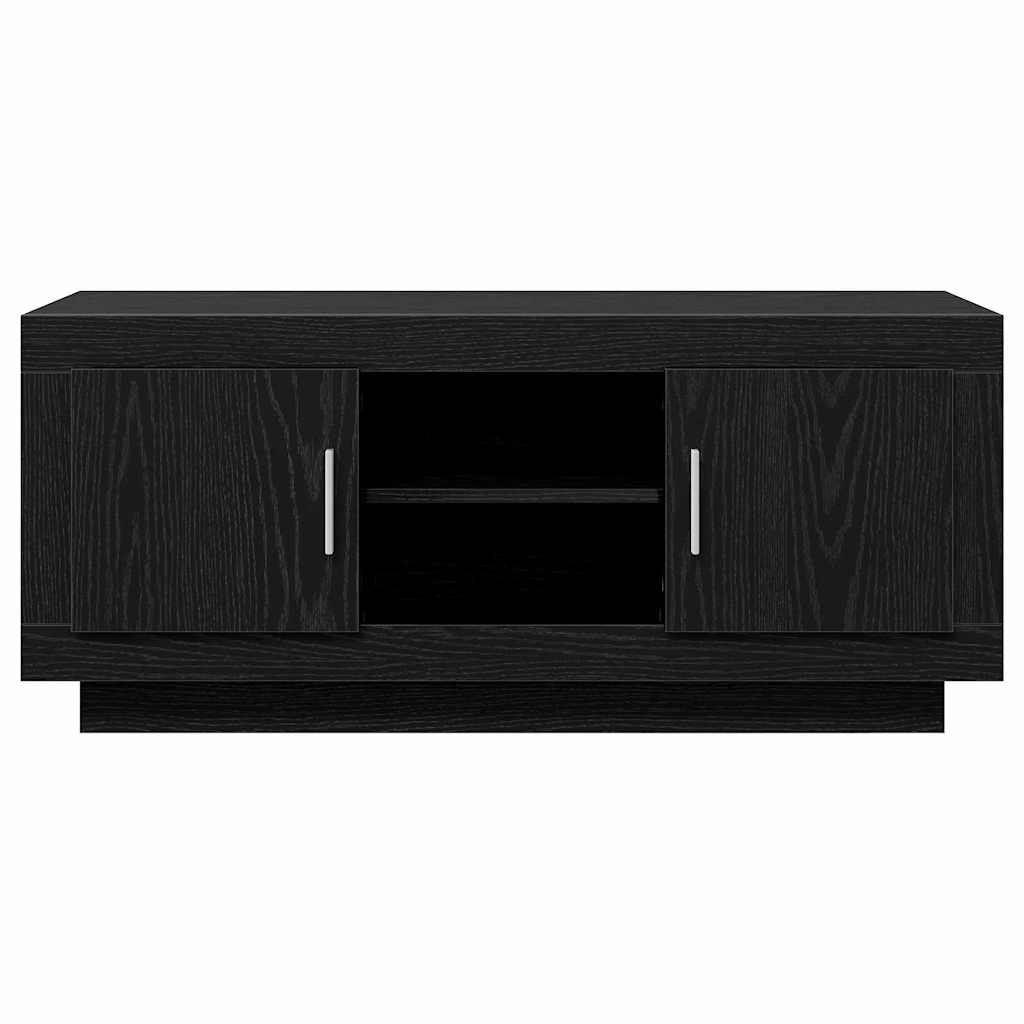 TV Cabinet Black Oak 102 x 35 x 45 cm
