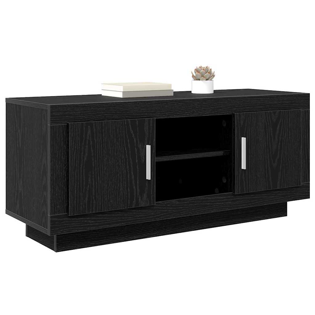 TV Cabinet Black Oak 102 x 35 x 45 cm