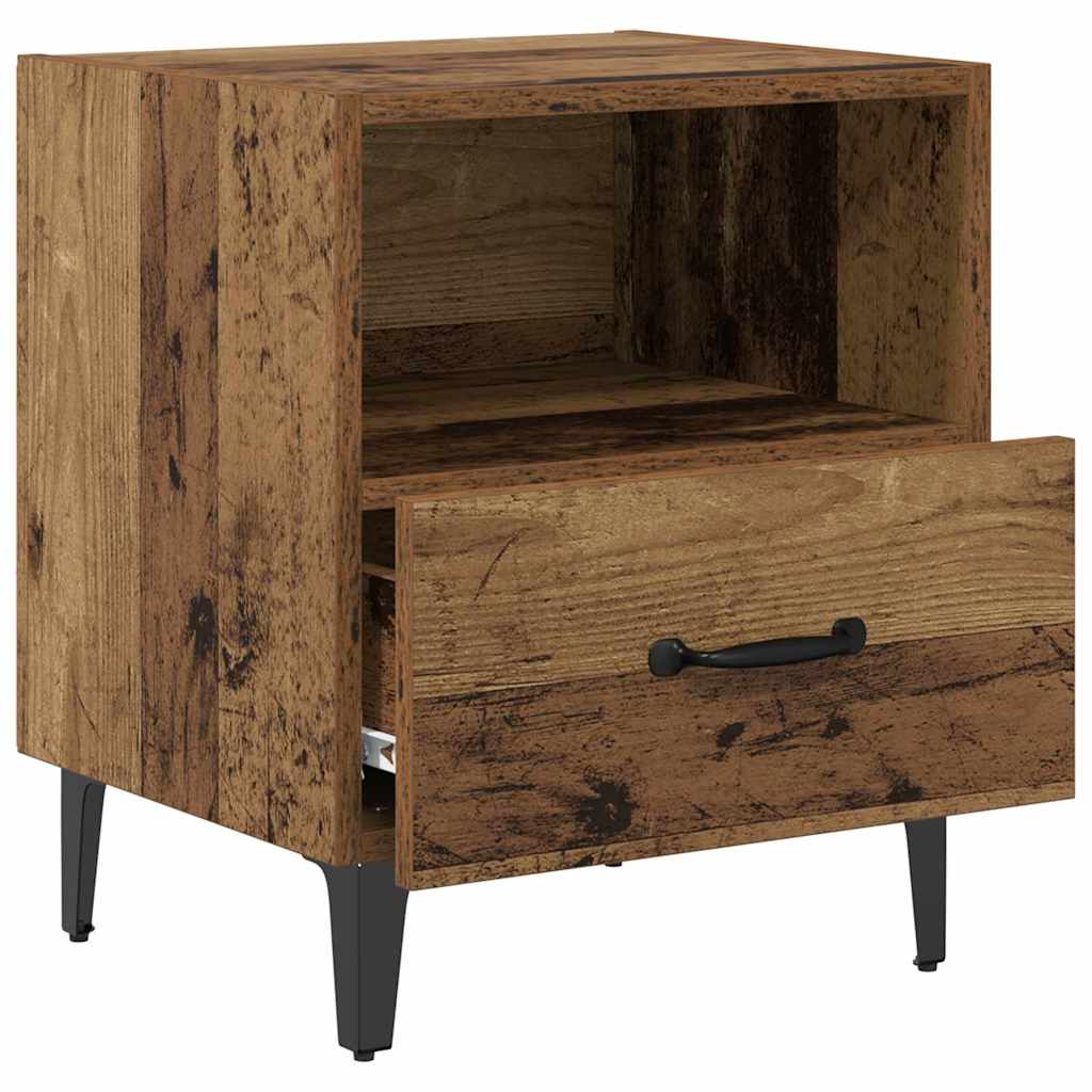 Šalia lovos spintelė 2 pcs Sena mediena 40 x 35 x 47.5 cm