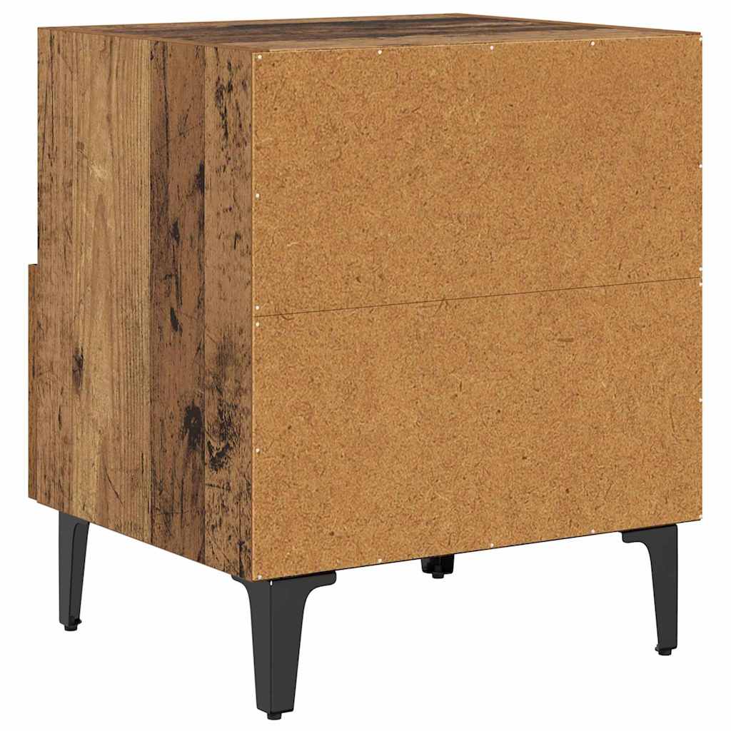 Šalia lovos spintelė 2 pcs Sena mediena 40 x 35 x 47.5 cm