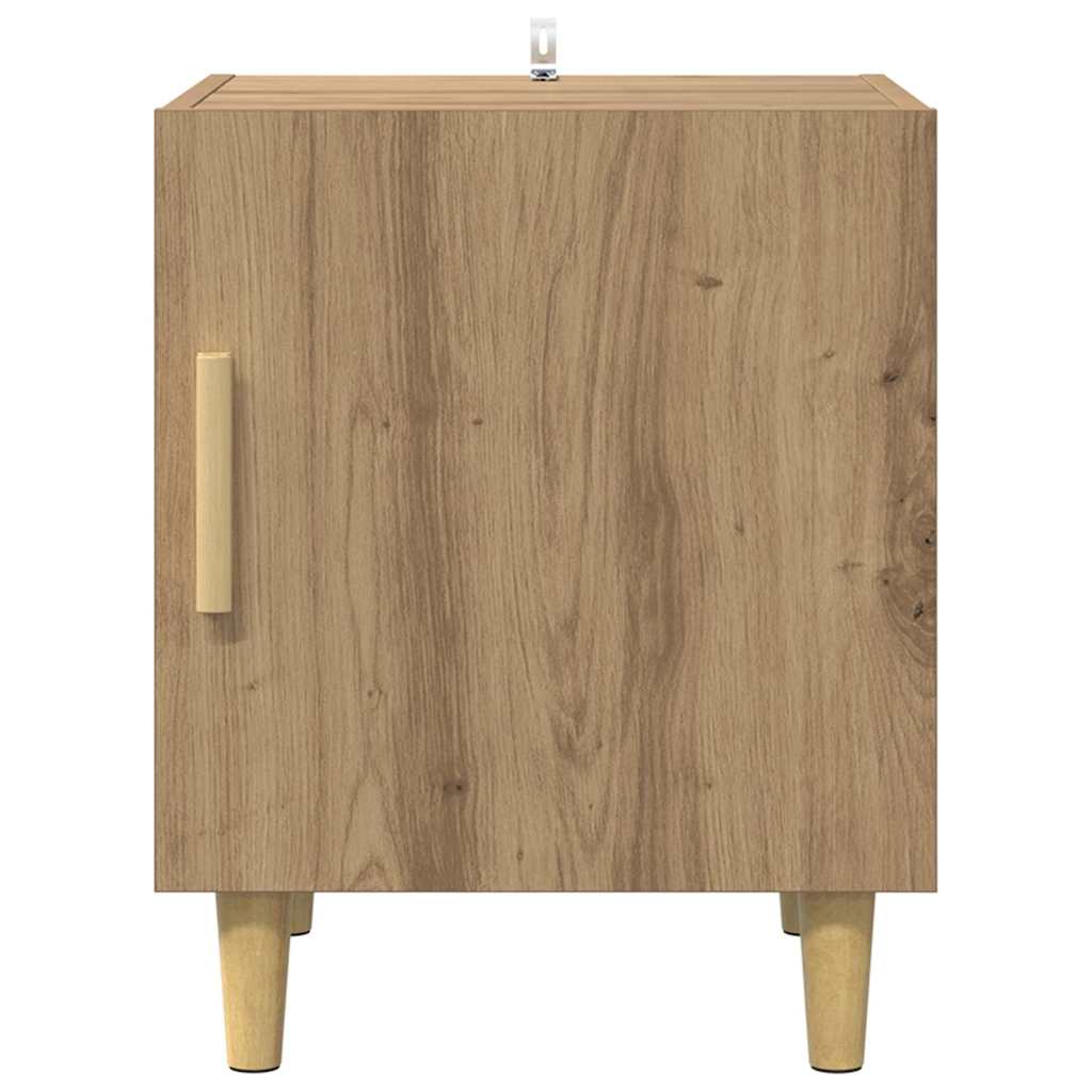 Bedside table 2 pcs Artisan Oak 40 x 40 x 50 cm
