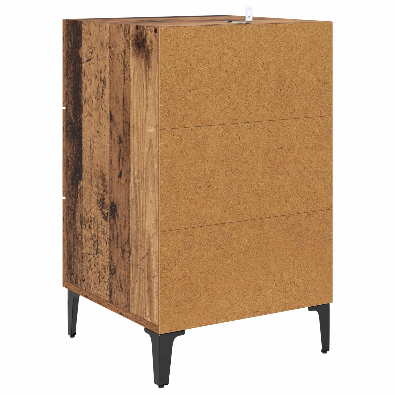 Bedside cabinet Old wood 40 x 40.5 x 66 cm