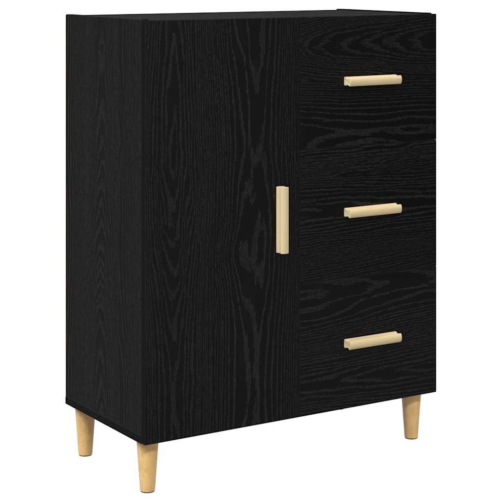 Kabalas juoda ąžuolo 34 x 69.5 x 90 cm Apdirbta mediena
