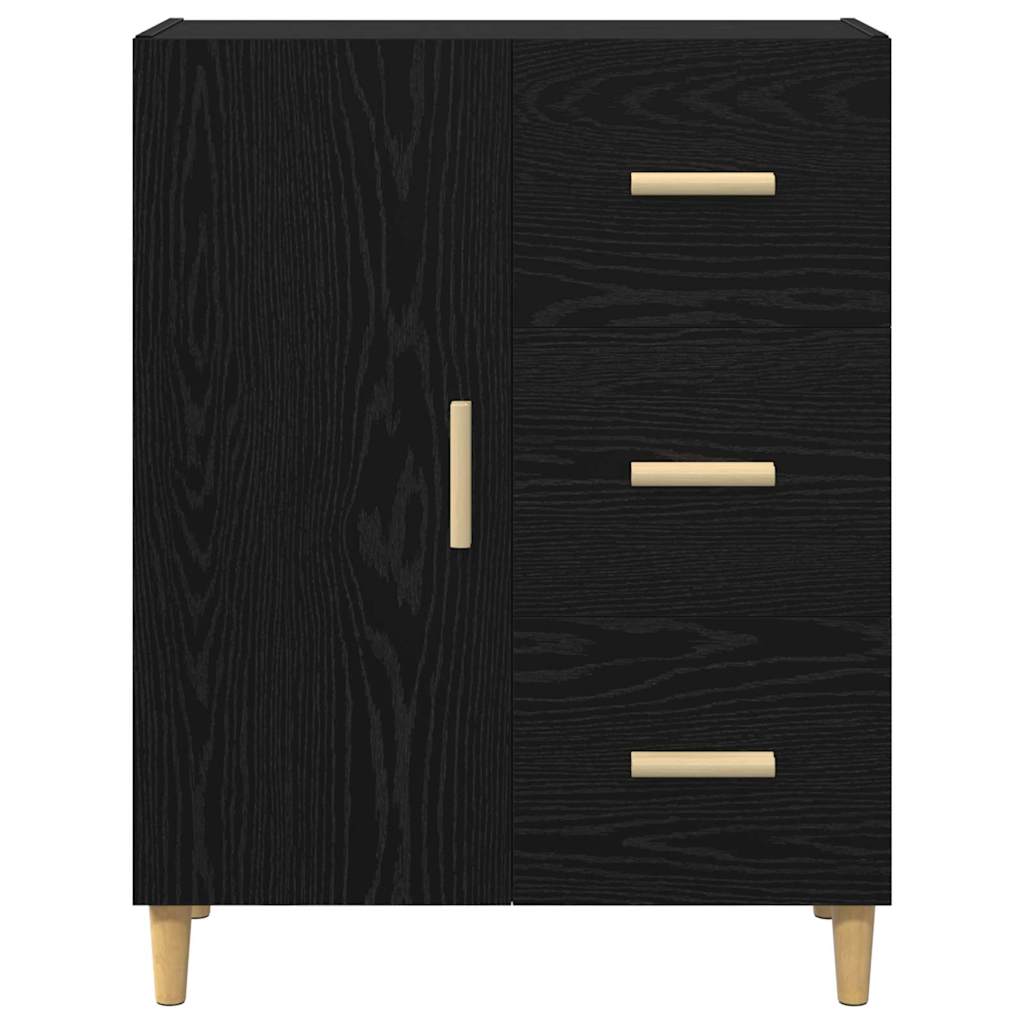 Kabalas juoda ąžuolo 34 x 69.5 x 90 cm Apdirbta mediena